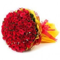50 Red Roses Romantic Bouquet